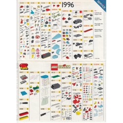 LEGO Catalogue 1996 Medium Service Packs European (4.103.784)