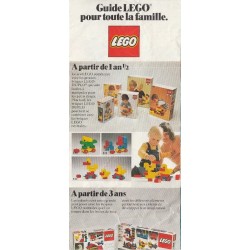 LEGO Catalogue 1976 Mini French (98540-Fr)
