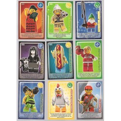 LEGO Create the World Trading Card (French) n°4 figurines