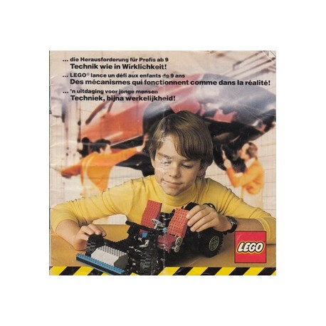 LEGO catalogue 1980 Medium Technic European (106581/106681-EU II (D/A/CH/NL/B/F))