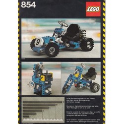 LEGO 854 Technic Go-Kart (1978) instructions