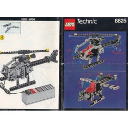LEGO 8825 Technic Night Chopper (1990) instructions