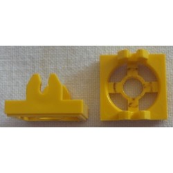 LEGO 2609b Magnet Holder Tile 2 x 2 - Tall Arms with Deep Notch