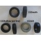 LEGO 132b Tyre Smooth Old Style - Small Hollow (Air Tyre)