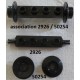LEGO 50254 Train Wheel Small with Notched Axlehole