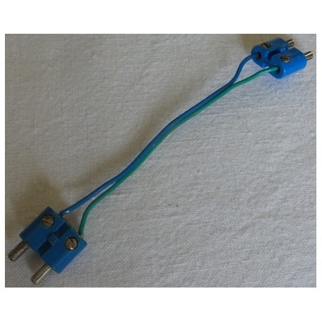 LEGO x466c11 Electric Wire 12V / 4.5V with two 2-prong connectors, 11 Studs Long