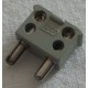 LEGO bb0081c01 Electric Connector, 2 Way Male Squared Narrow Long, No Center Stud - Complete Assembly