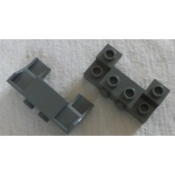 LEGO 14520 Bracket 2 x 4 - 1 x 4 with 2 Recessed Studs and Thin Side Arches