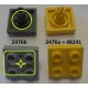 LEGO 2476b Plate 2 x 2 with Pin Type 2