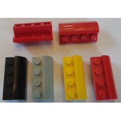 LEGO 6081 Brick 2 x 4 x 1 & 1/3 with Curved Top