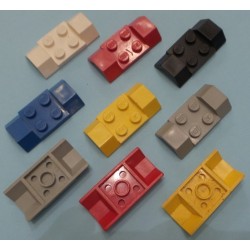 LEGO 3787 Car Mudguard 2 x 4 without Studs