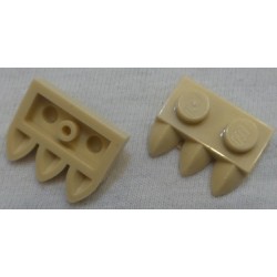 LEGO 15208 Plate Special 1 x 2 with Three Teeth [Tri-Tooth]