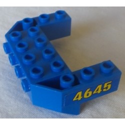 LEGO 87619 Wedge 4 x 6 x 1 & 2/3 with 4 Studs (with sticker)