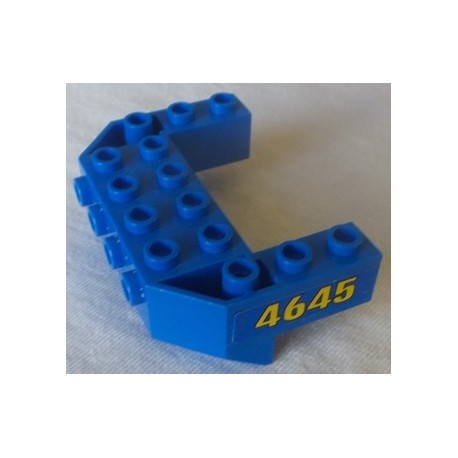LEGO 87619 Wedge 4 x 6 x 1 & 2/3 with 4 Studs (with sticker)