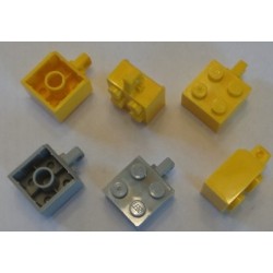 LEGO 30389a Hinge Brick 2 x 2 Locking with No Axlehole Single Finger