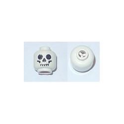 LEGO 3626bbd0001 Minifig Head Skeleton, Standard Skull Print (82359)