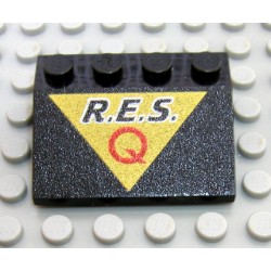 LEGO 3297px15 Slope Brick 33 3 x 4 with Res-Q Logo Pattern