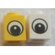 LEGO 3005pr0003 Brick 1 x 1 with Simple Black Eye with White Pupil Print