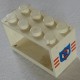LEGO 4209 Hose Reel 2 x 4 x 2 Holder sérigraphiés