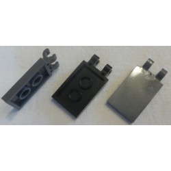 LEGO 30350b Tile Special 2 x 3 with 2 Clips [Thick Open O Clips]