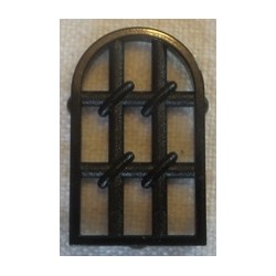 LEGO 30045 Window 1 x 2 x 2 & 2/3 Pane Twisted Bar with Rounded Top